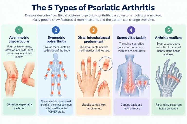 5 Types of Psoriatic Arthritis